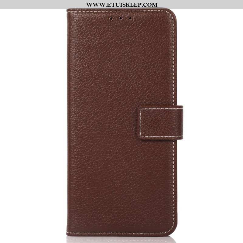 Etui Folio do Samsung Galaxy S23 5G Styl Skóry Liczi